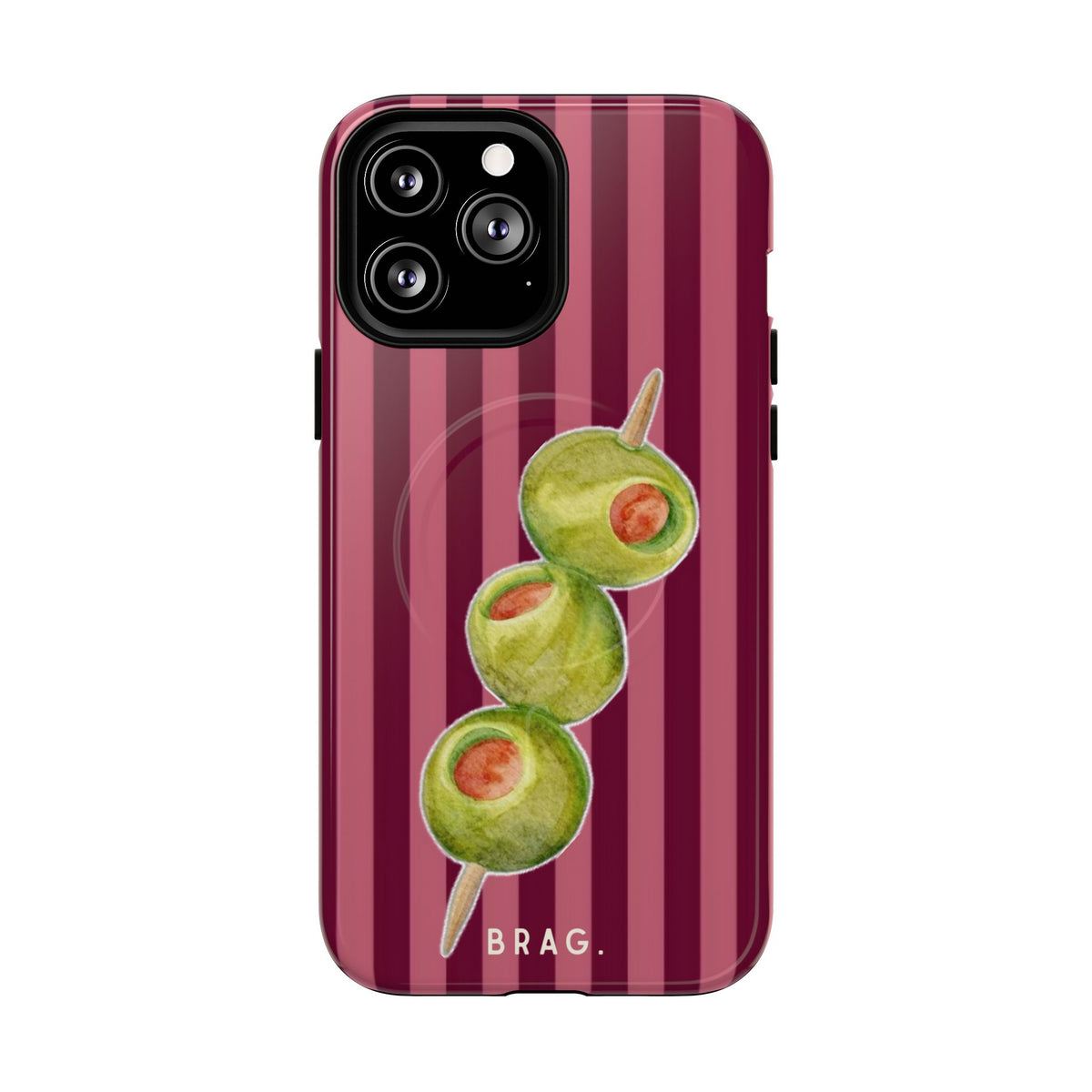Olive Hour MagSafe Tough Phone Case — Magnetic Protective Cover