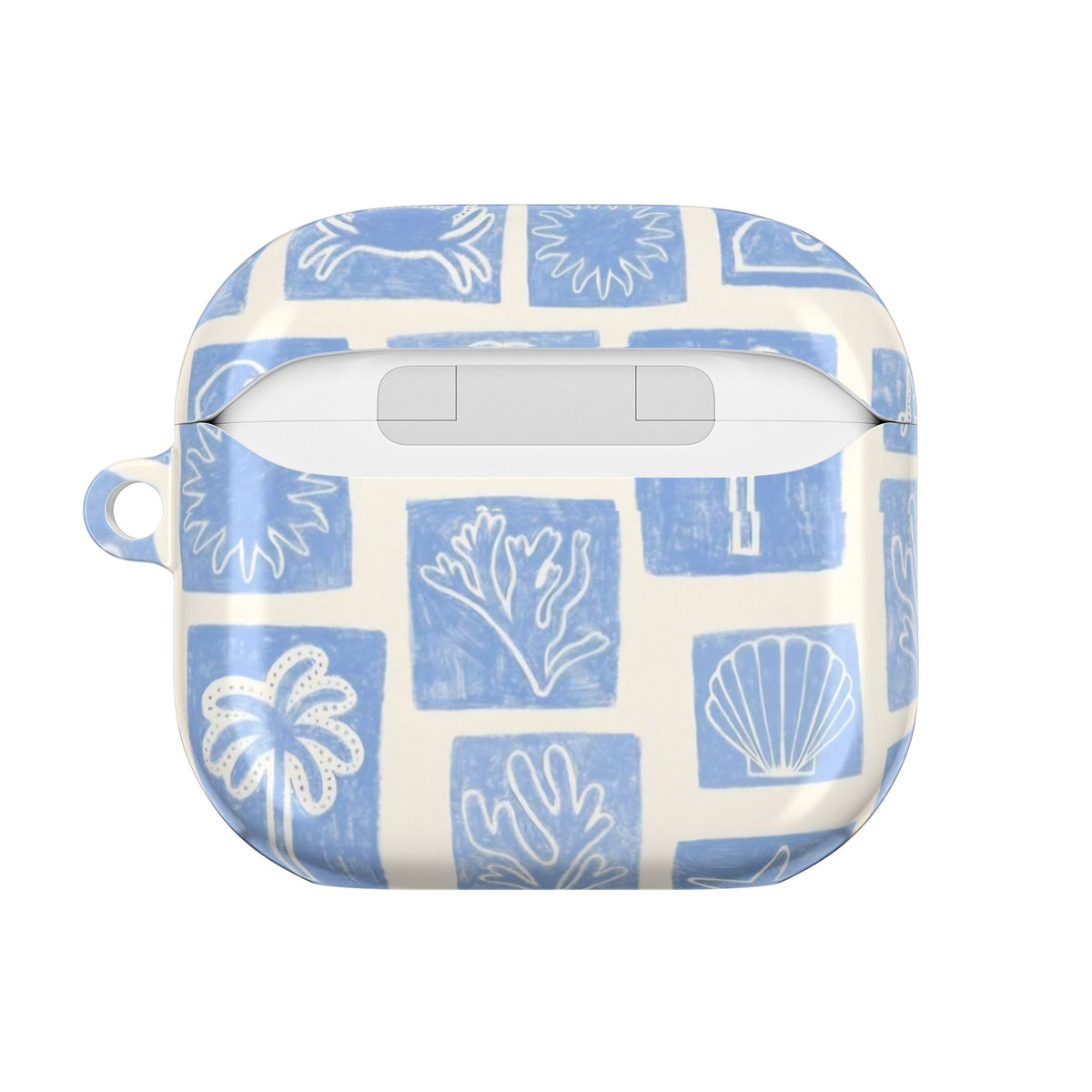 Azure Tiles AirPod Case – Slim Protective Charging Case