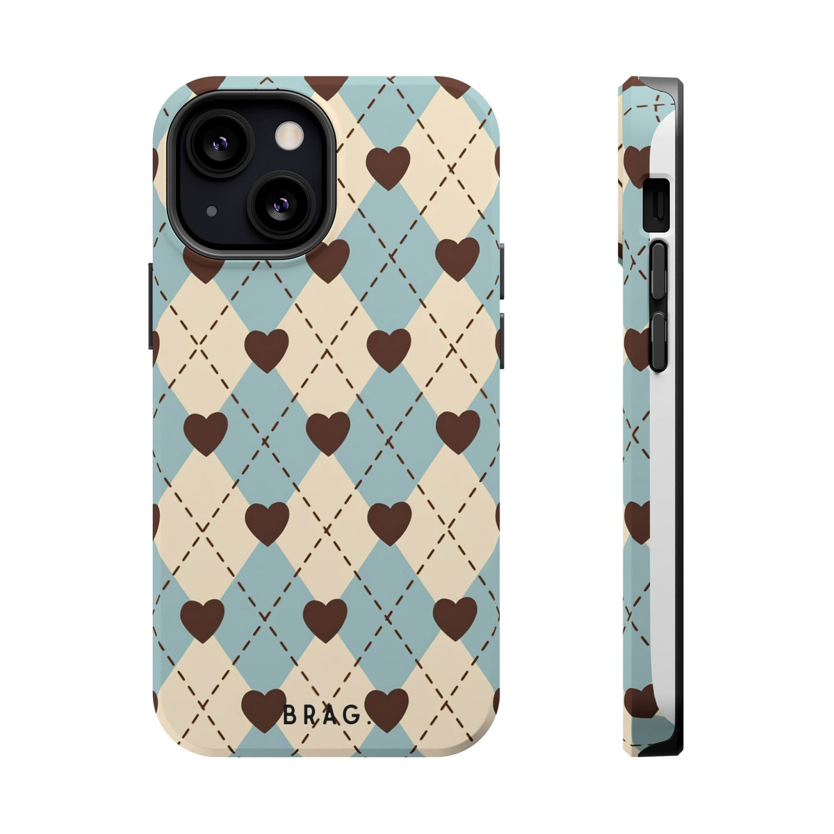 Sweetheart Plaid Magnetic Impact-Resistant Phone Case