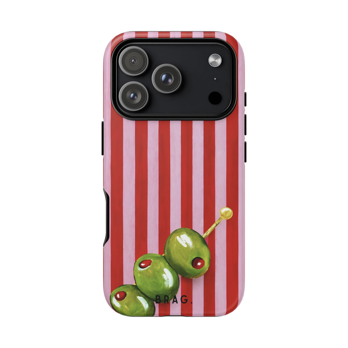 Olive Affair Tough Phone Case – Shockproof Protective iPhone Cover