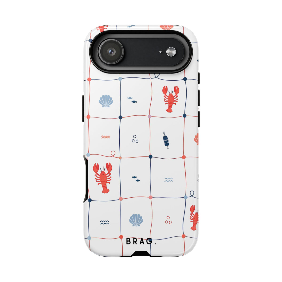 Lobster Cafe Tough Phone Case – Shockproof Protective iPhone Cover
