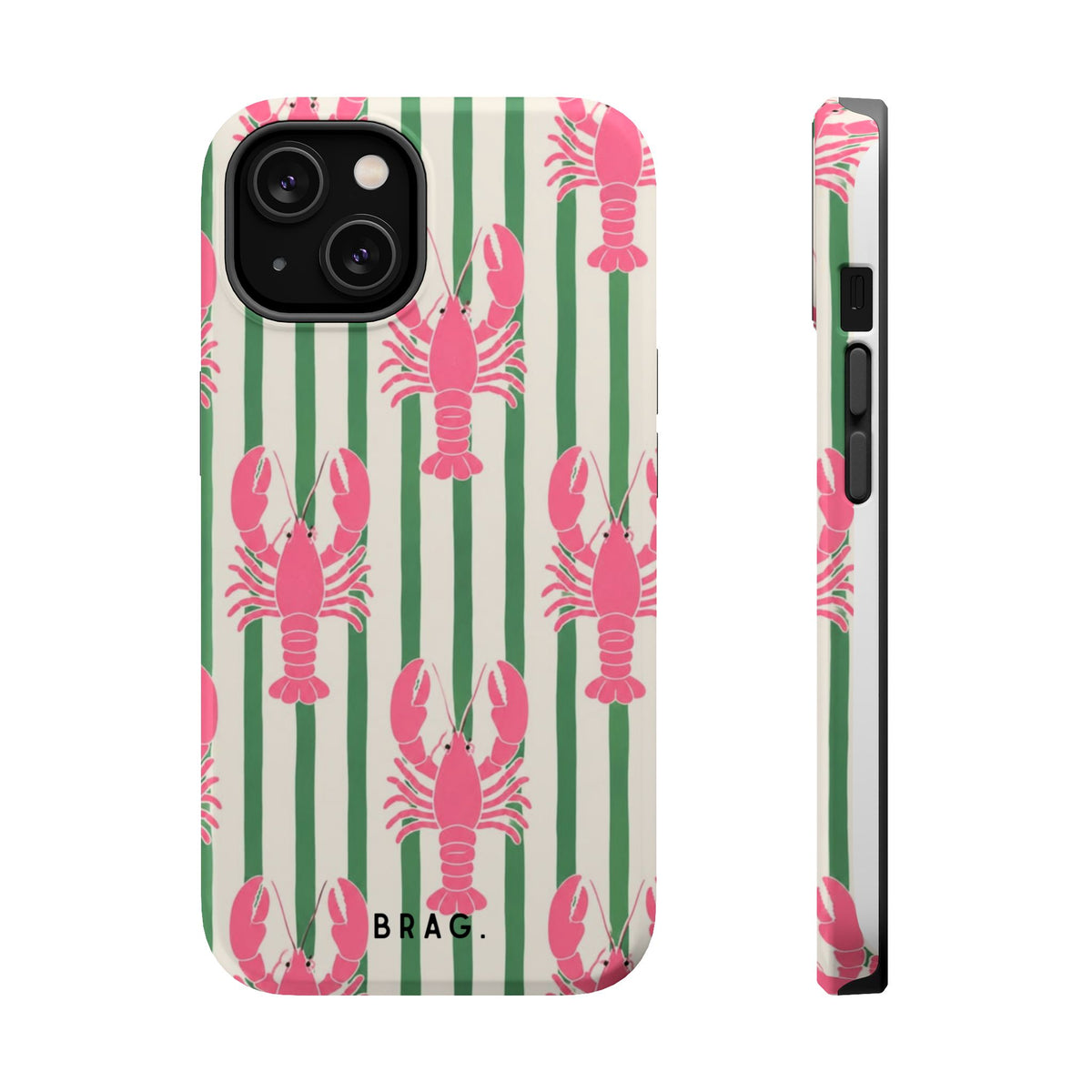 Pink catch Magnetic Impact-Resistant Phone Case