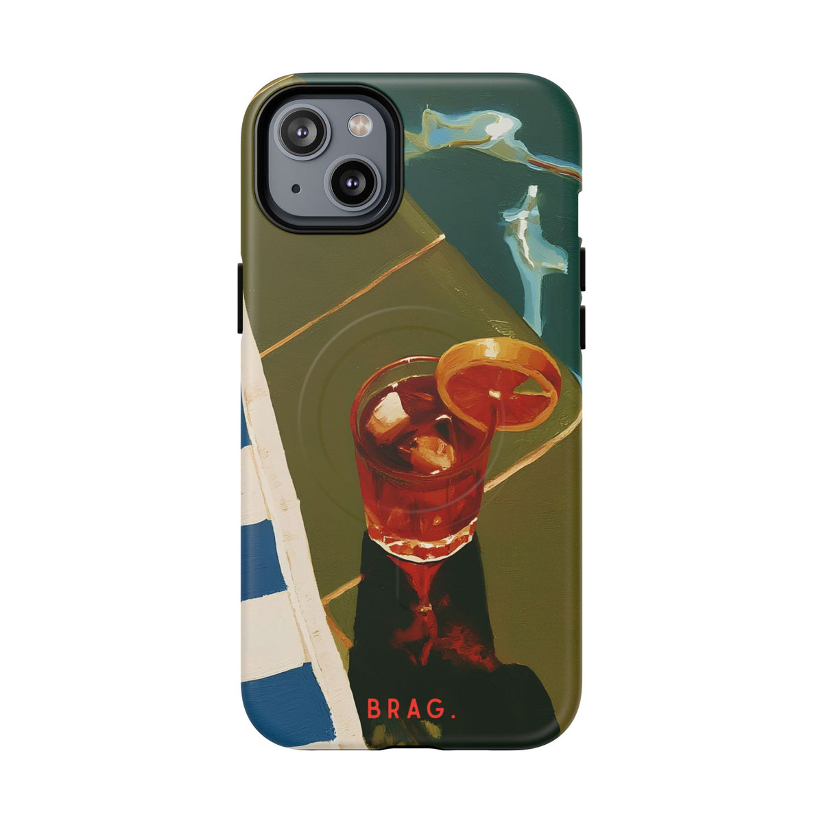 Aperol Hour MagSafe Tough Phone Case — Magnetic Protective Cover