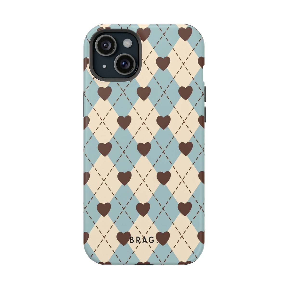 Sweetheart Plaid Magnetic Impact-Resistant Phone Case