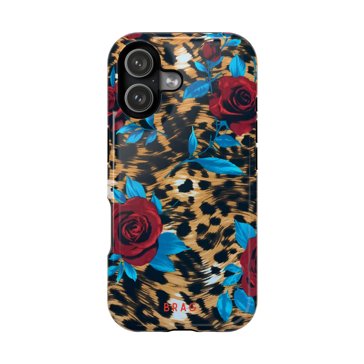 Wild Rose Magnetic Impact-Resistant Phone Case
