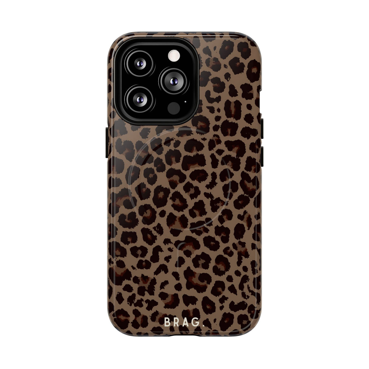 Dusky Leopard MagSafe Tough Phone Case — Magnetic Protective Cover