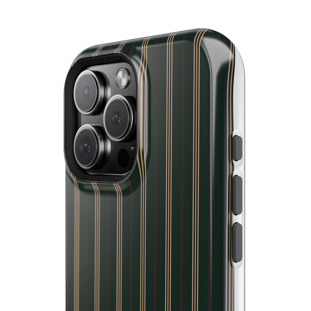 Vintage Pinstripe Magnetic Impact-Resistant Phone Case