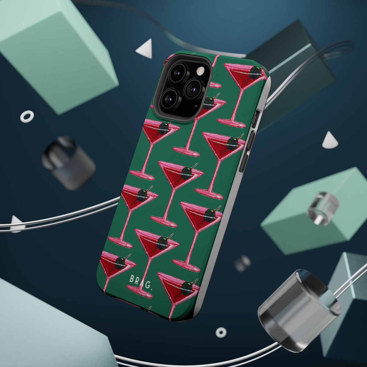 Pink Martini Magnetic Impact-Resistant Phone Case