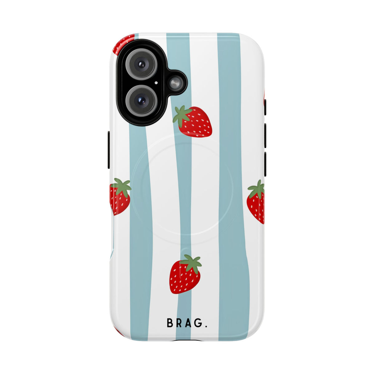 Berry Bloom MagSafe Tough Phone Case — Magnetic Protective Cover