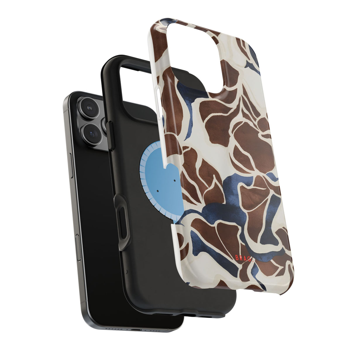 Stone Wave Magnetic Impact-Resistant Phone Case