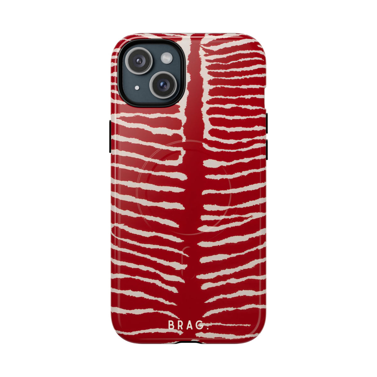 Striped Heat MagSafe Tough Phone Case — Magnetic Protective Cover