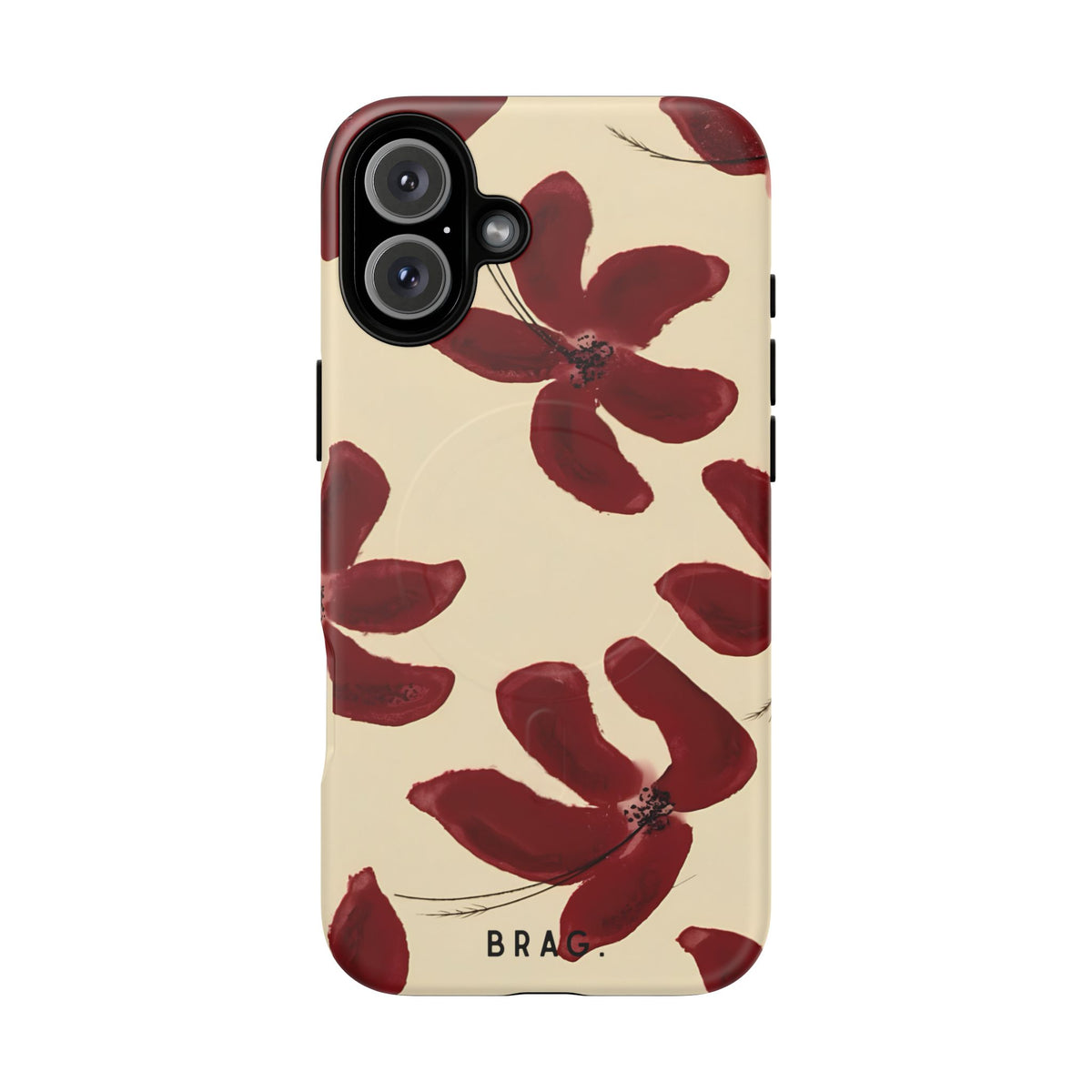 Cherry Bloom MagSafe Tough Phone Case — Magnetic Protective Cover