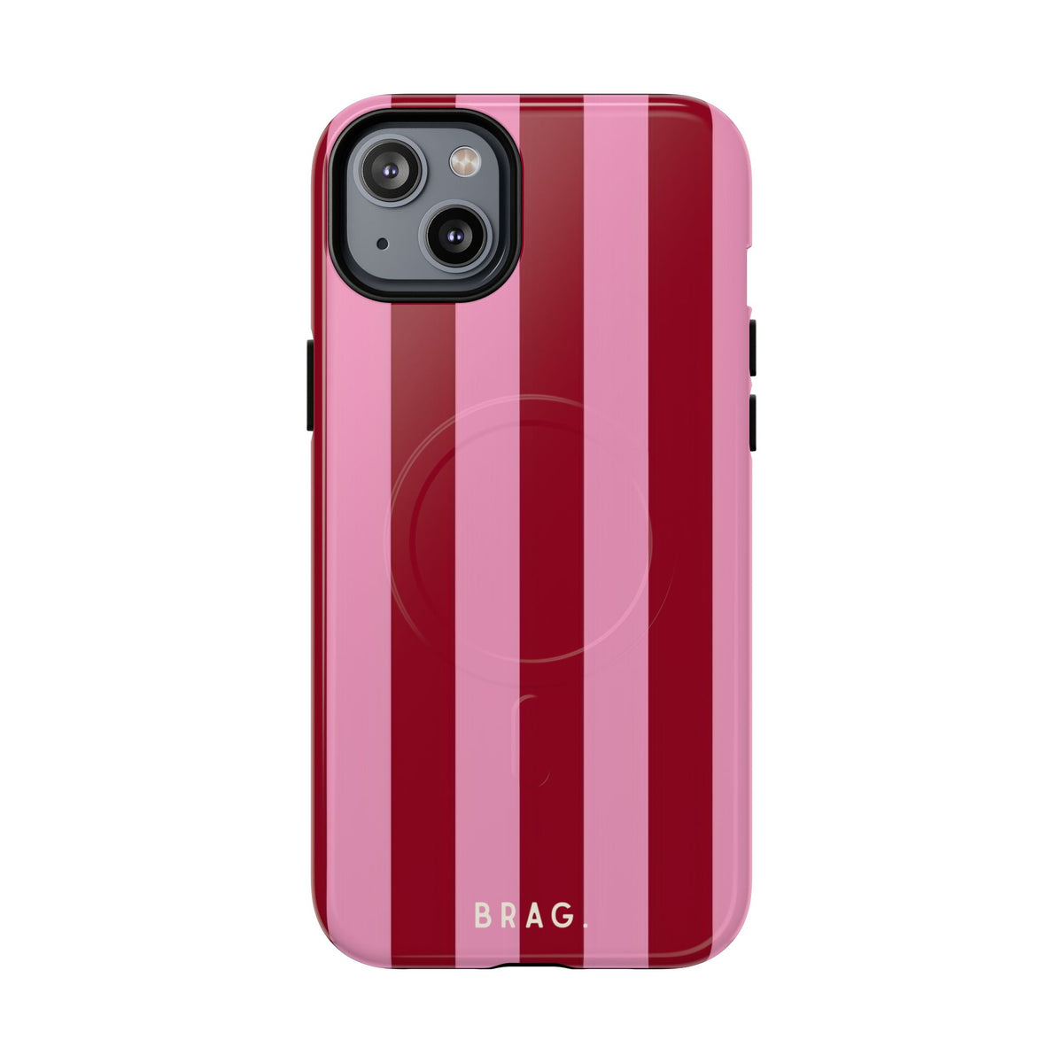 Candy Cane MagSafe Tough Phone Case — Magnetic Protective Cover