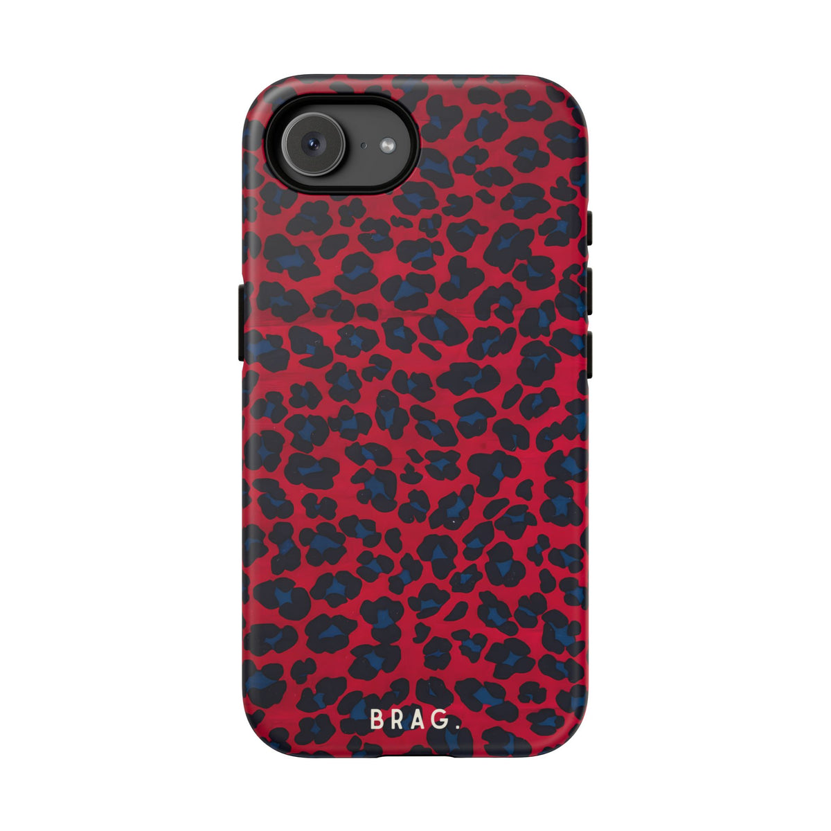 Red Flag Tough Phone Case – Shockproof Protective iPhone Cover