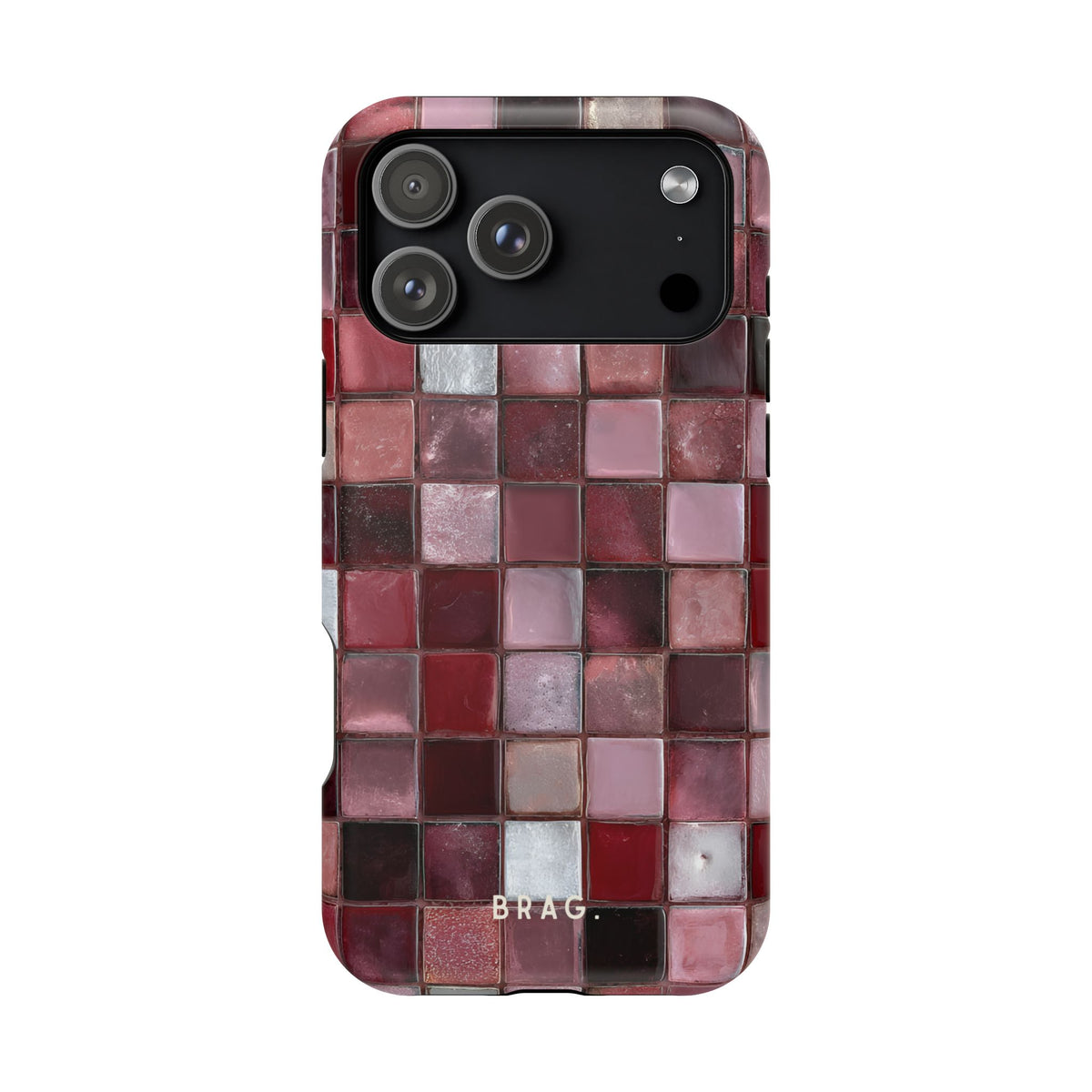Cherry Tile Magnetic Impact-Resistant Phone Case