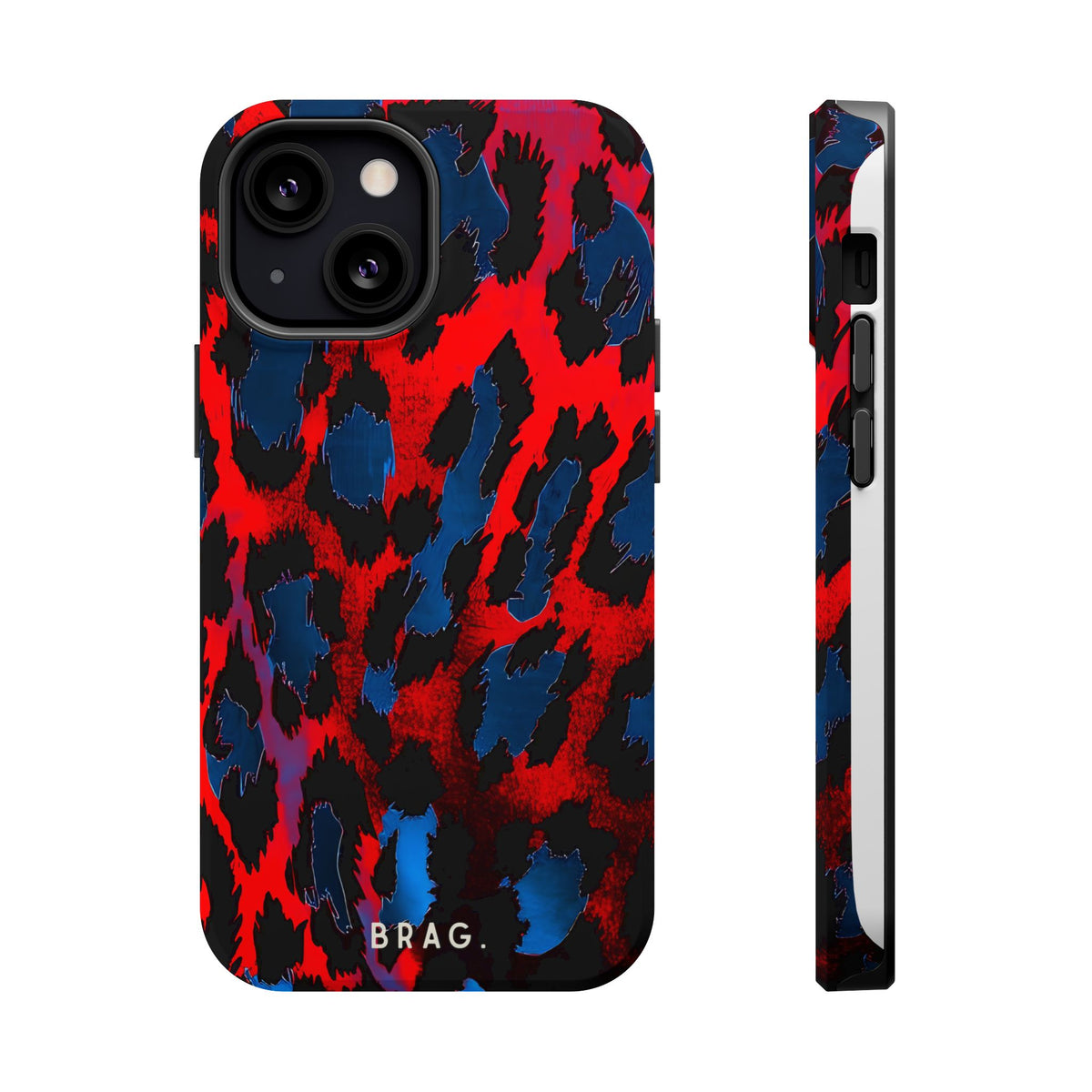 Blue Heat Magnetic Impact-Resistant Phone Case