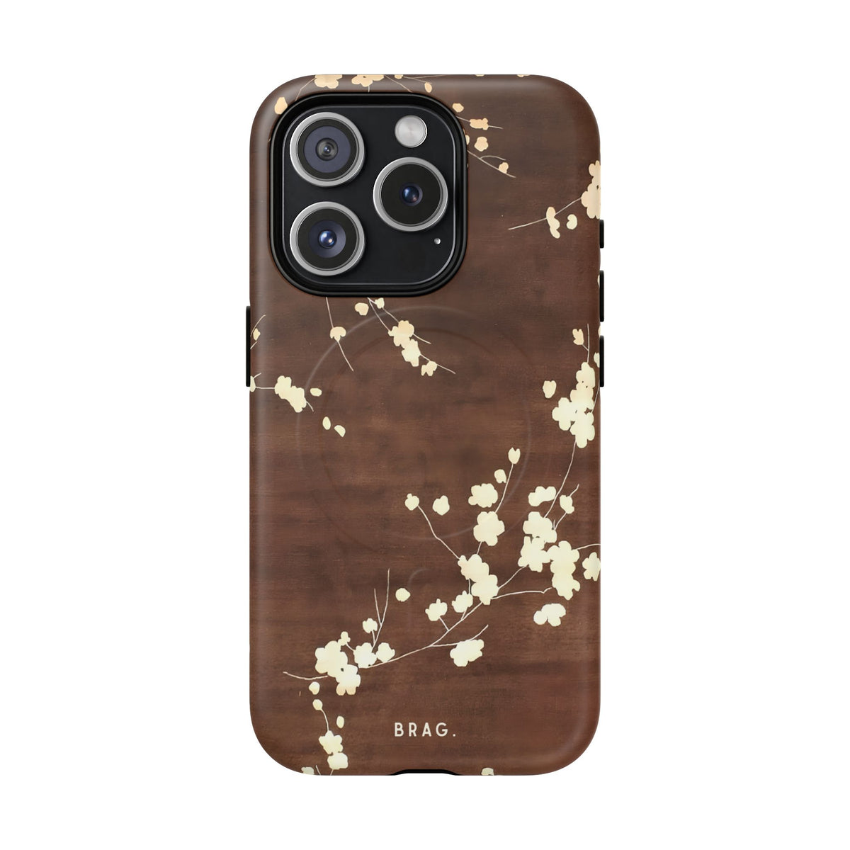 Blossom Trail MagSafe Tough Phone Case — Magnetic Protective Cover