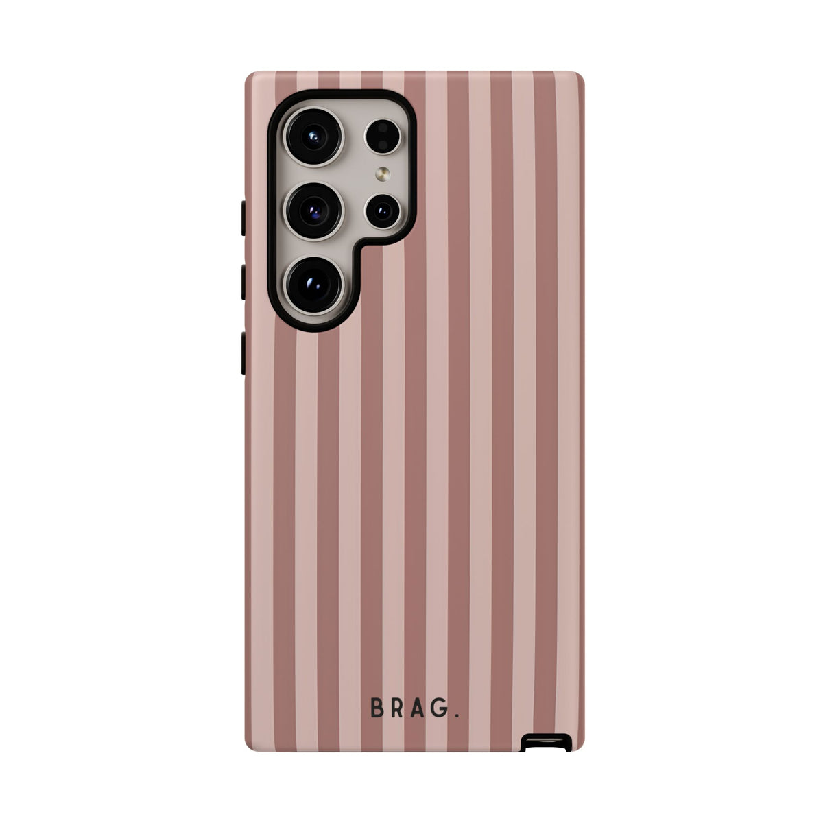 Sugar Stripe Tough Phone Case – Shockproof Protective iPhone Cover