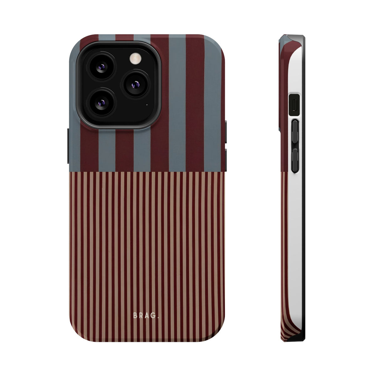 Candy Stripe Magnetic Impact-Resistant Phone Case