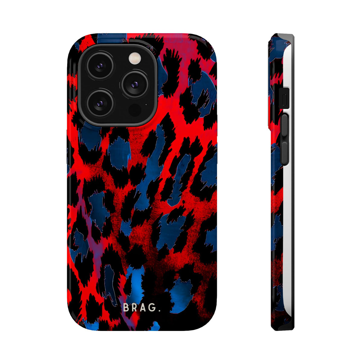 Blue Heat Magnetic Impact-Resistant Phone Case