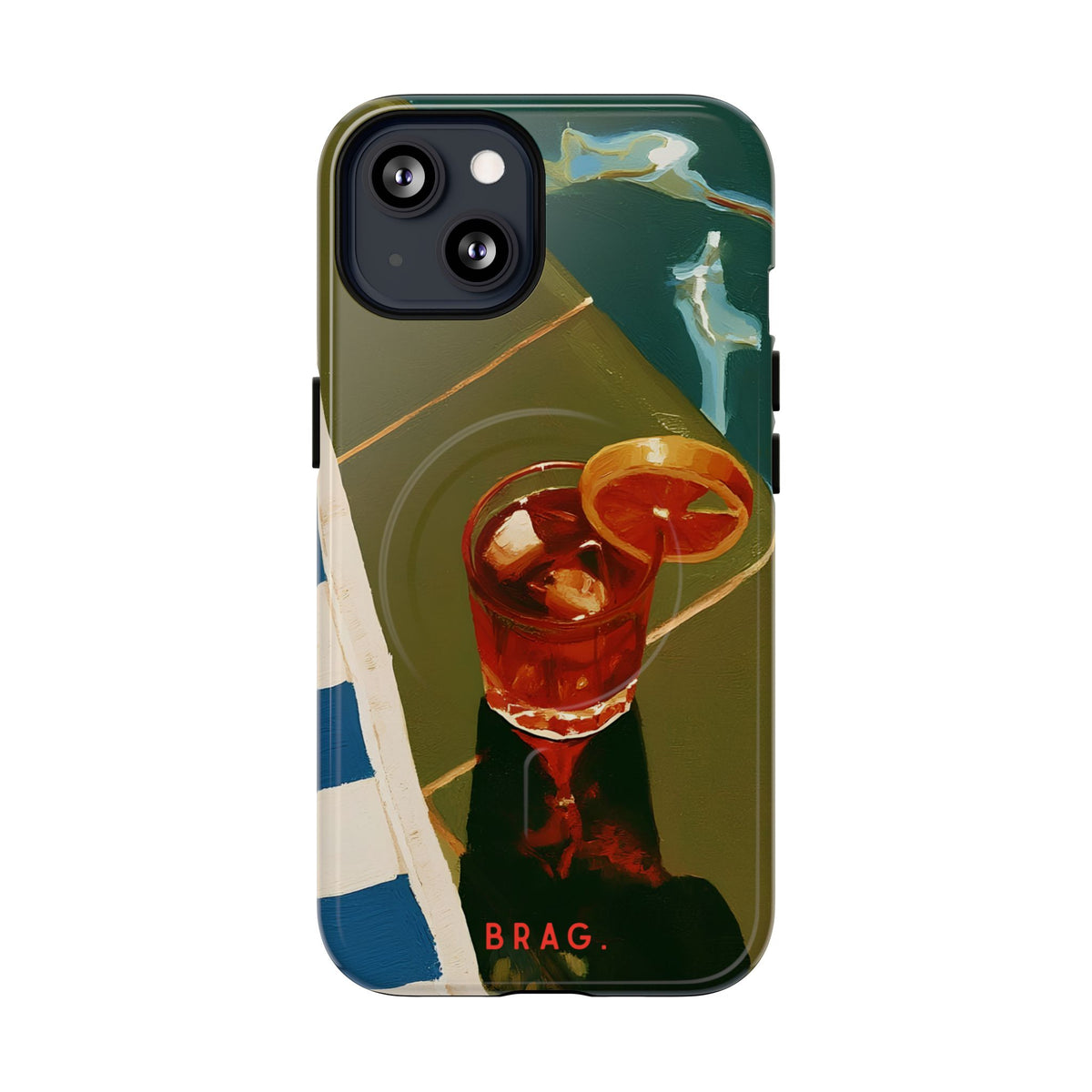 Aperol Hour MagSafe Tough Phone Case — Magnetic Protective Cover