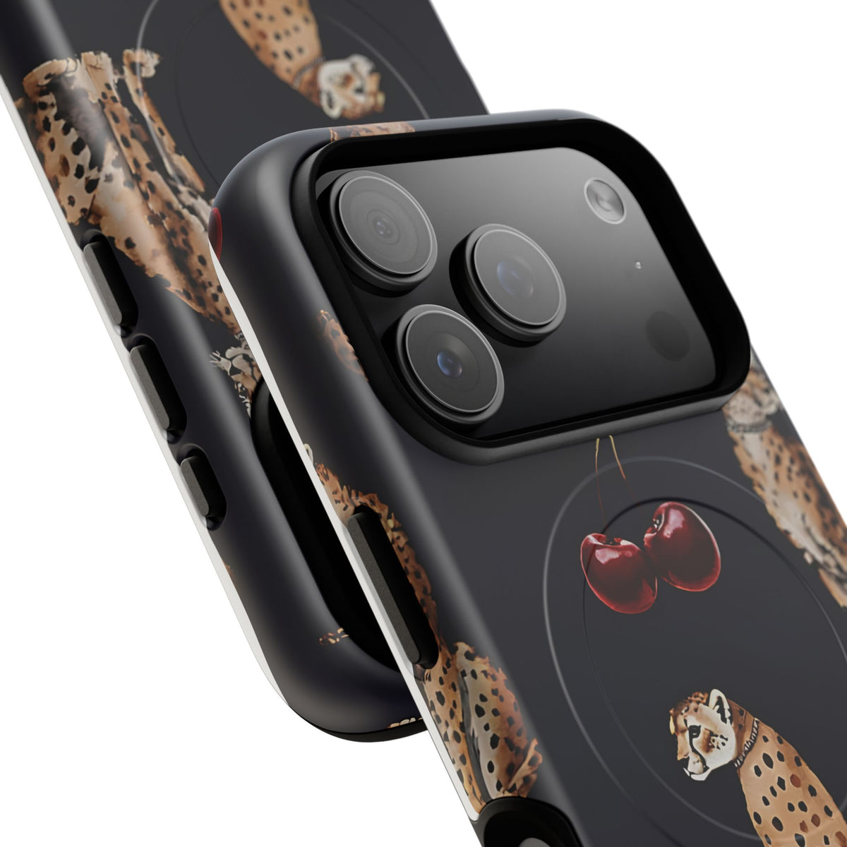 Wild Cherry MagSafe Tough Phone Case — Magnetic Protective Cover