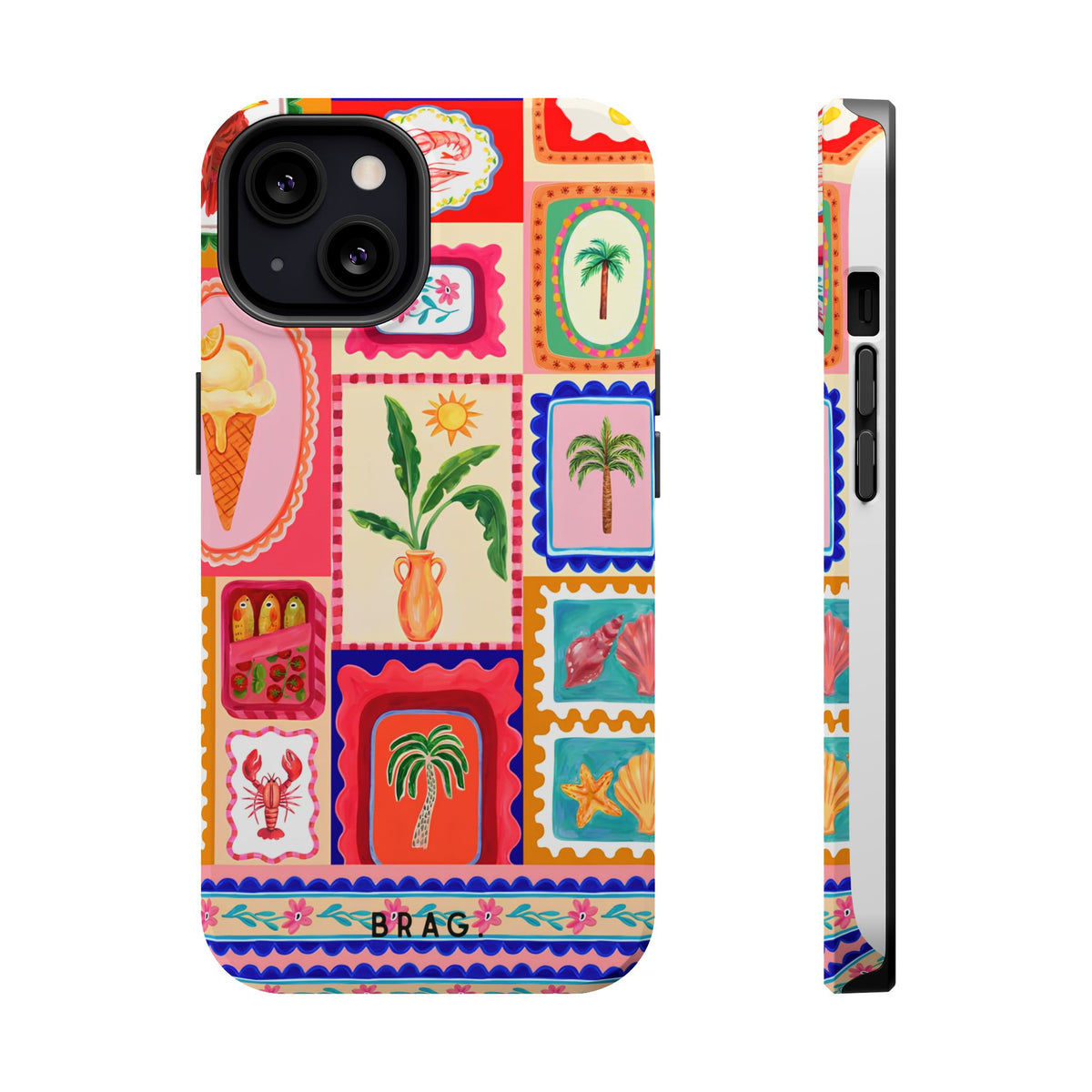 Postcard Magnetic Impact-Resistant Phone Case