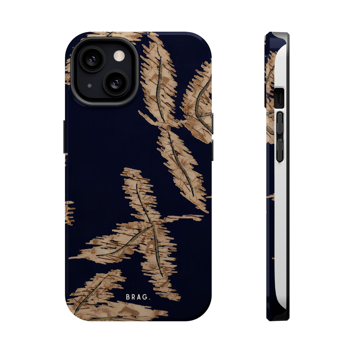 Golden Fern Magnetic Impact-Resistant Phone Case