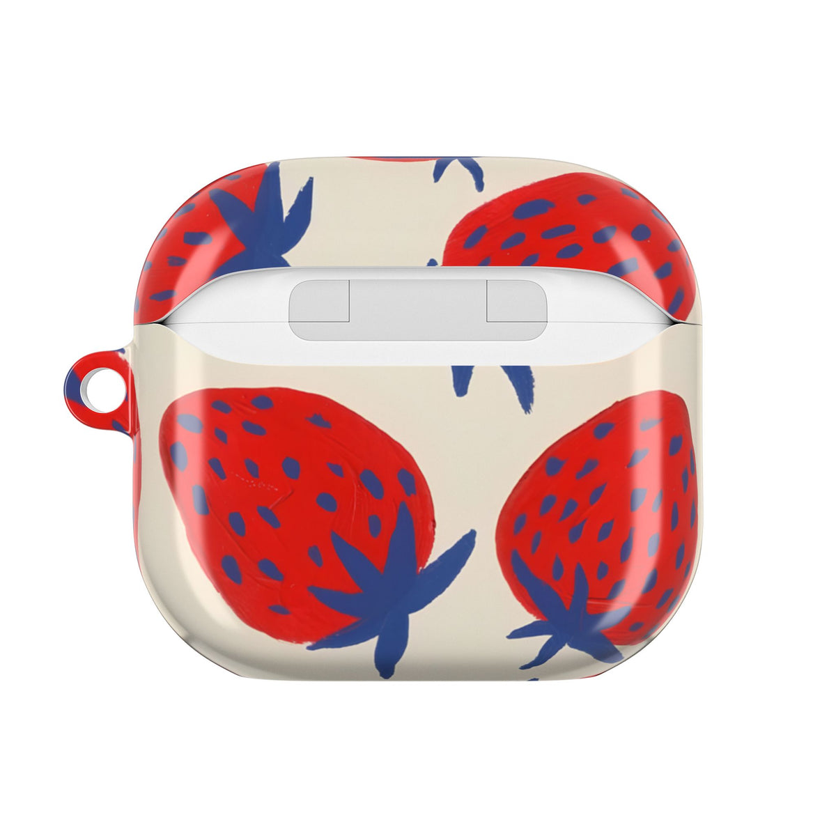 Strawberry Field AirPod Case – Slim Protective Charging Case