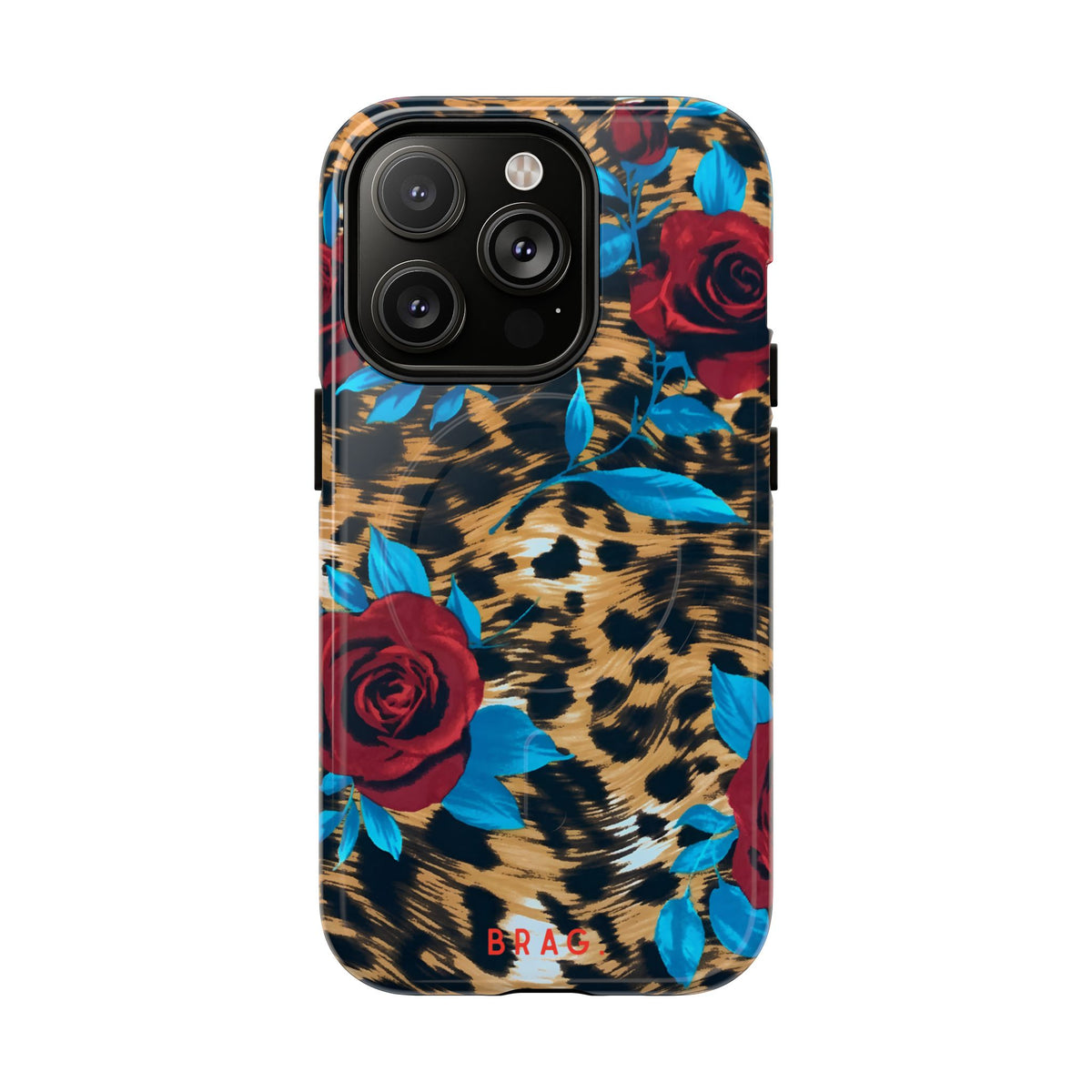 Wild Rose MagSafe Tough Phone Case — Magnetic Protective Cover