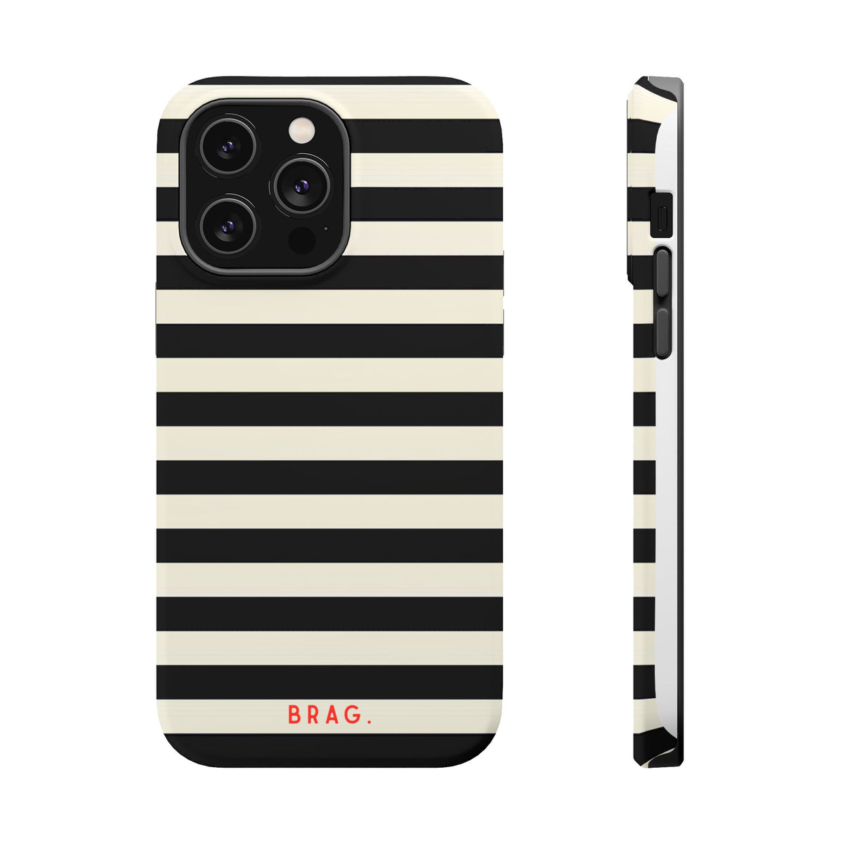 High Black Magnetic Impact-Resistant Phone Case