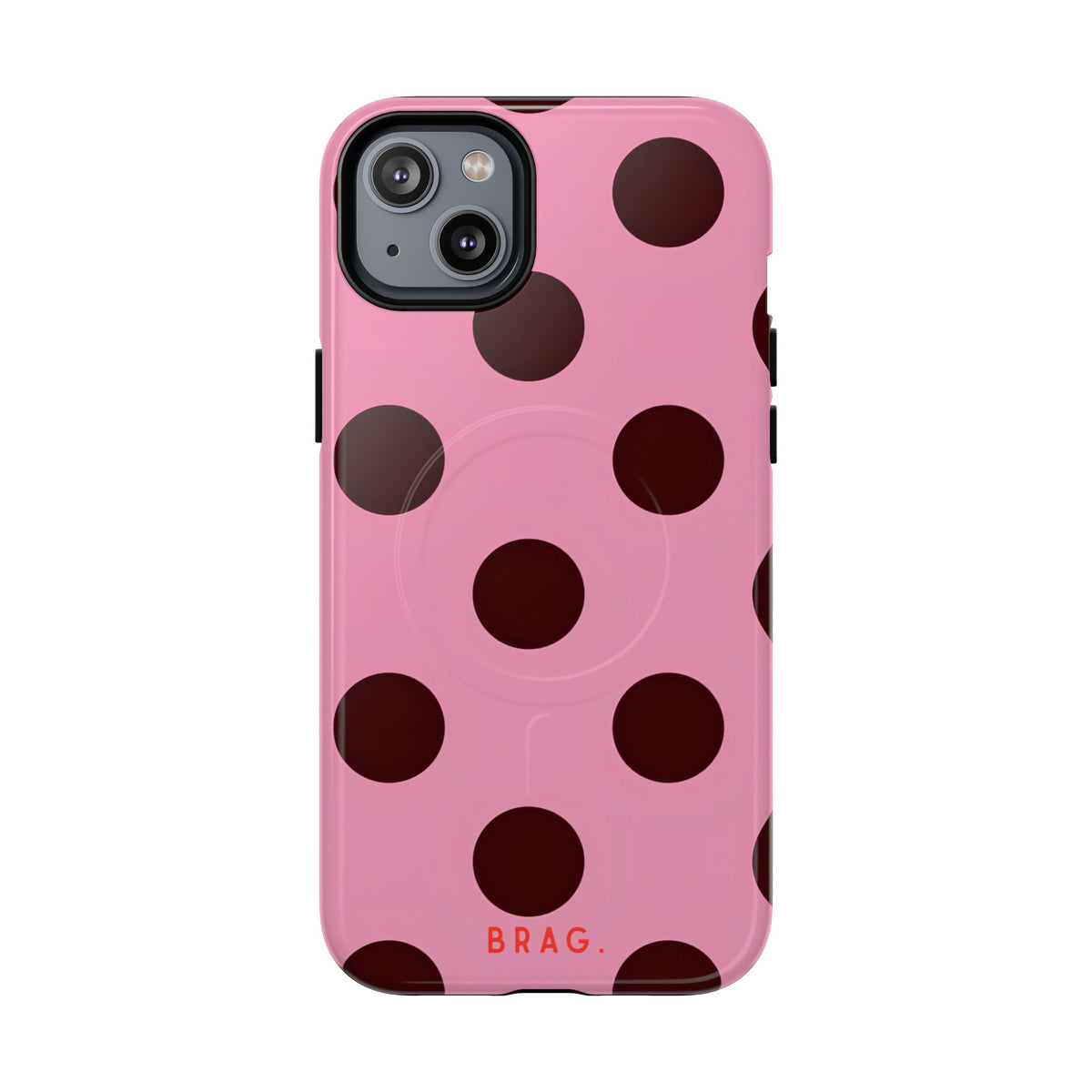 Candy Dot MagSafe Tough Phone Case — Magnetic Protective Cover