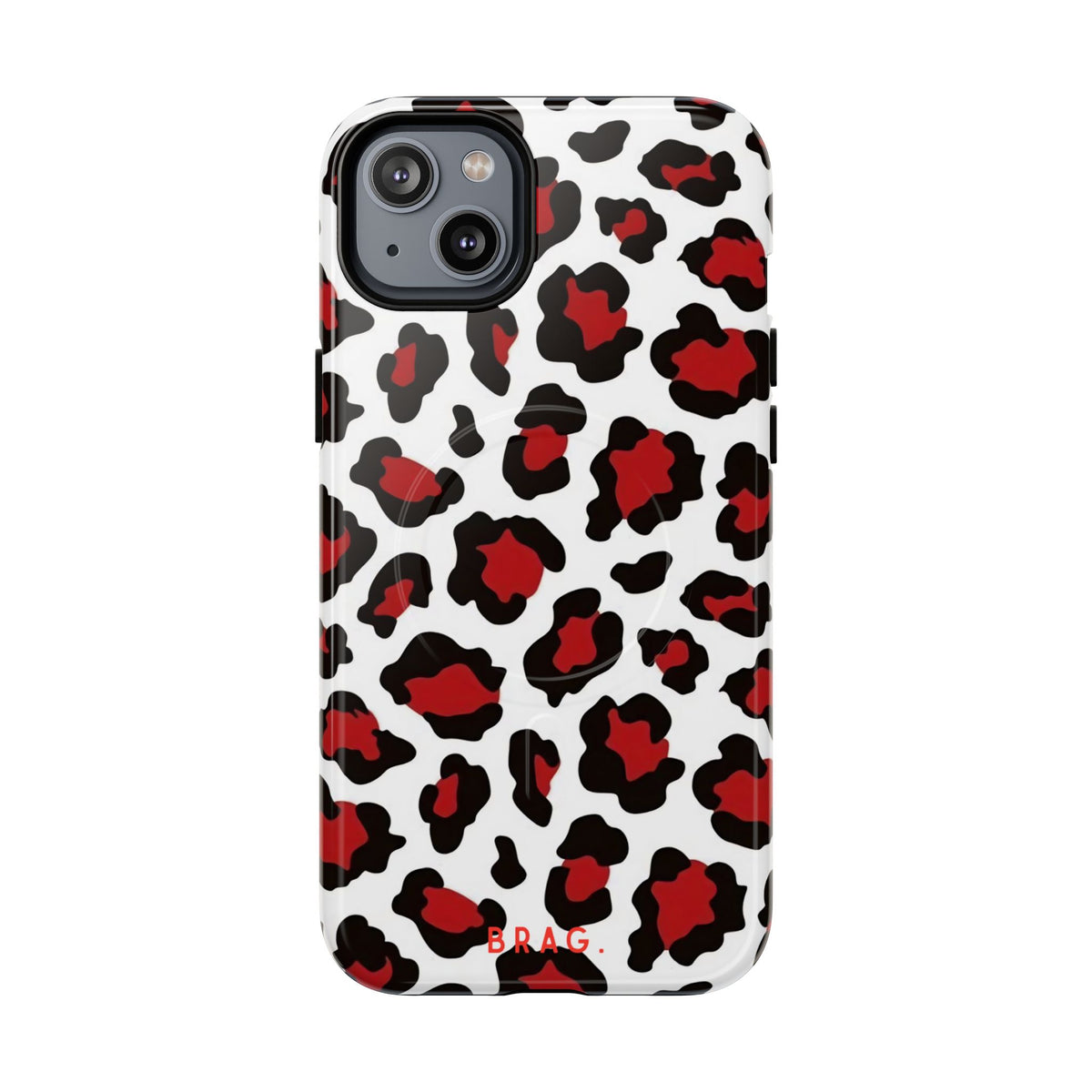 Leopard Kiss MagSafe Tough Phone Case — Magnetic Protective Cover