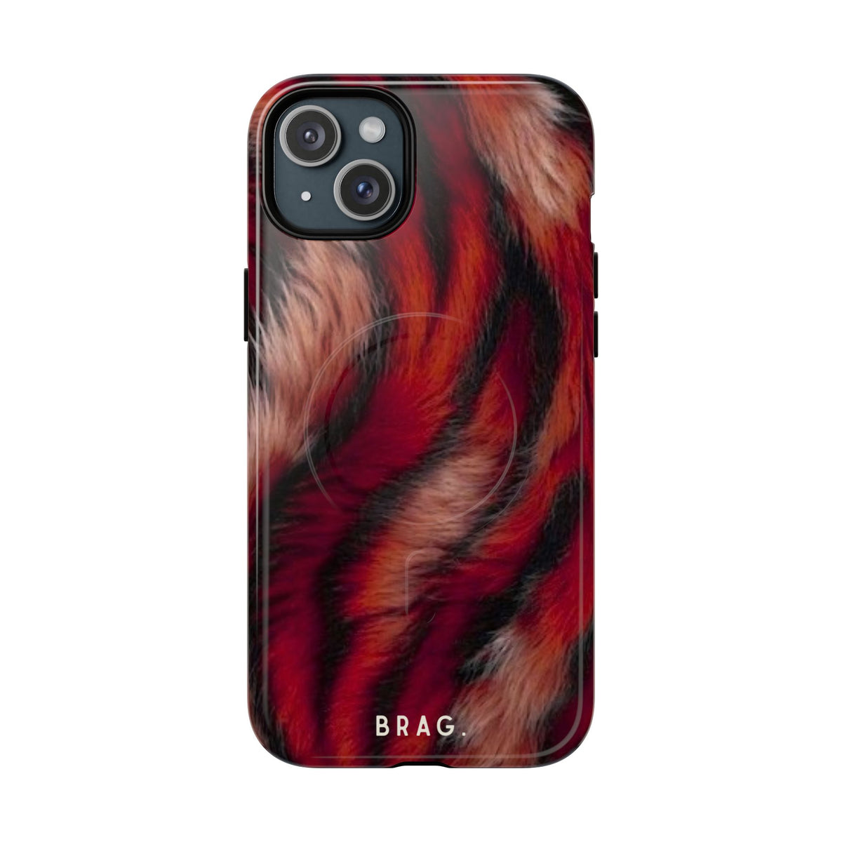 Red Rush MagSafe Tough Phone Case — Magnetic Protective Cover