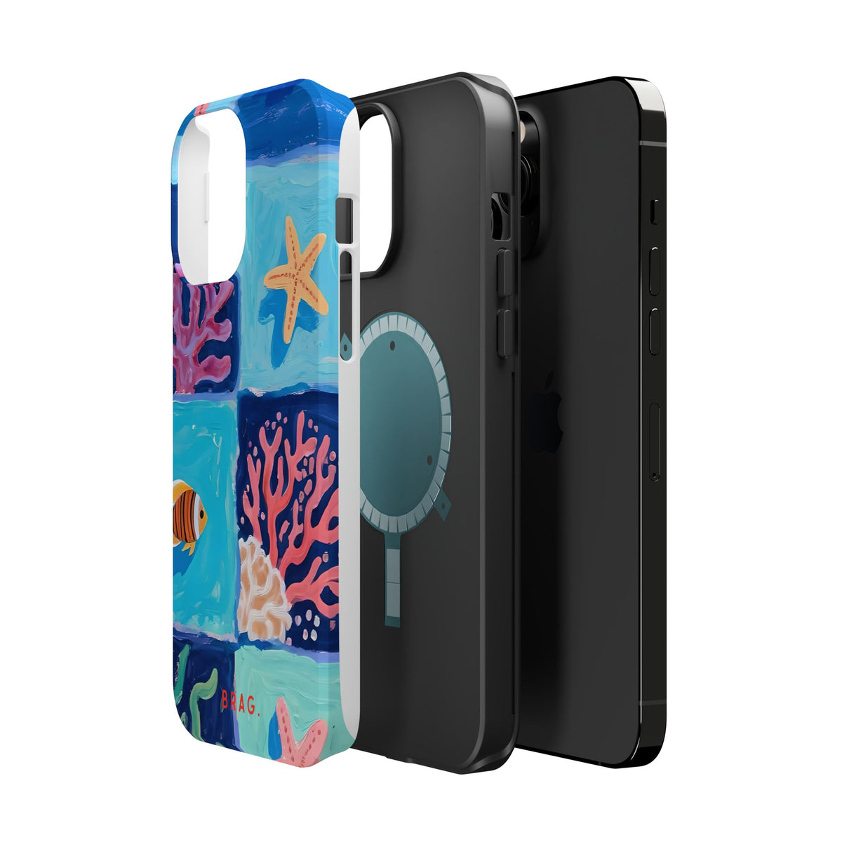 Coral Bay Magnetic Impact-Resistant Phone Case