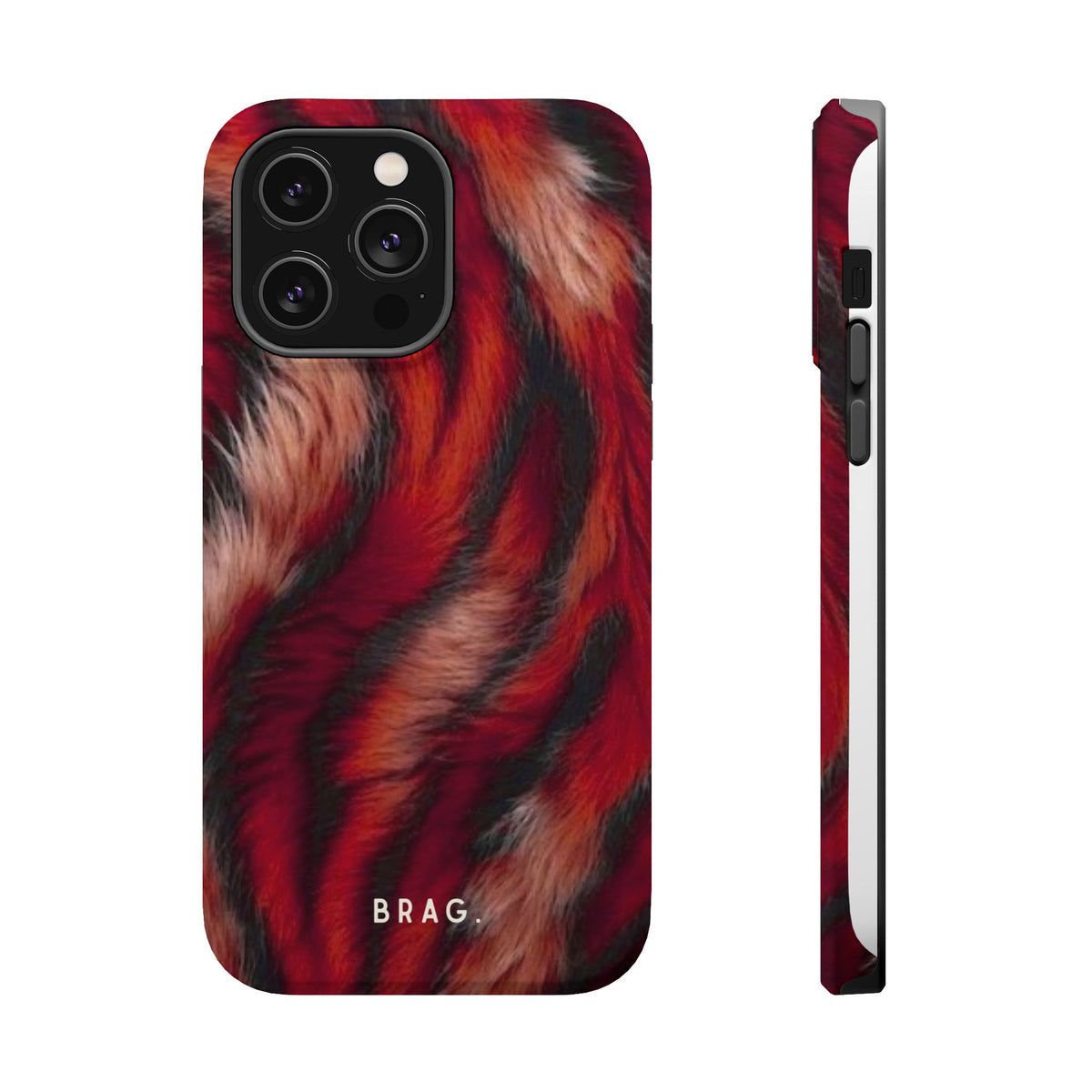Red Rush Magnetic Impact-Resistant Phone Case