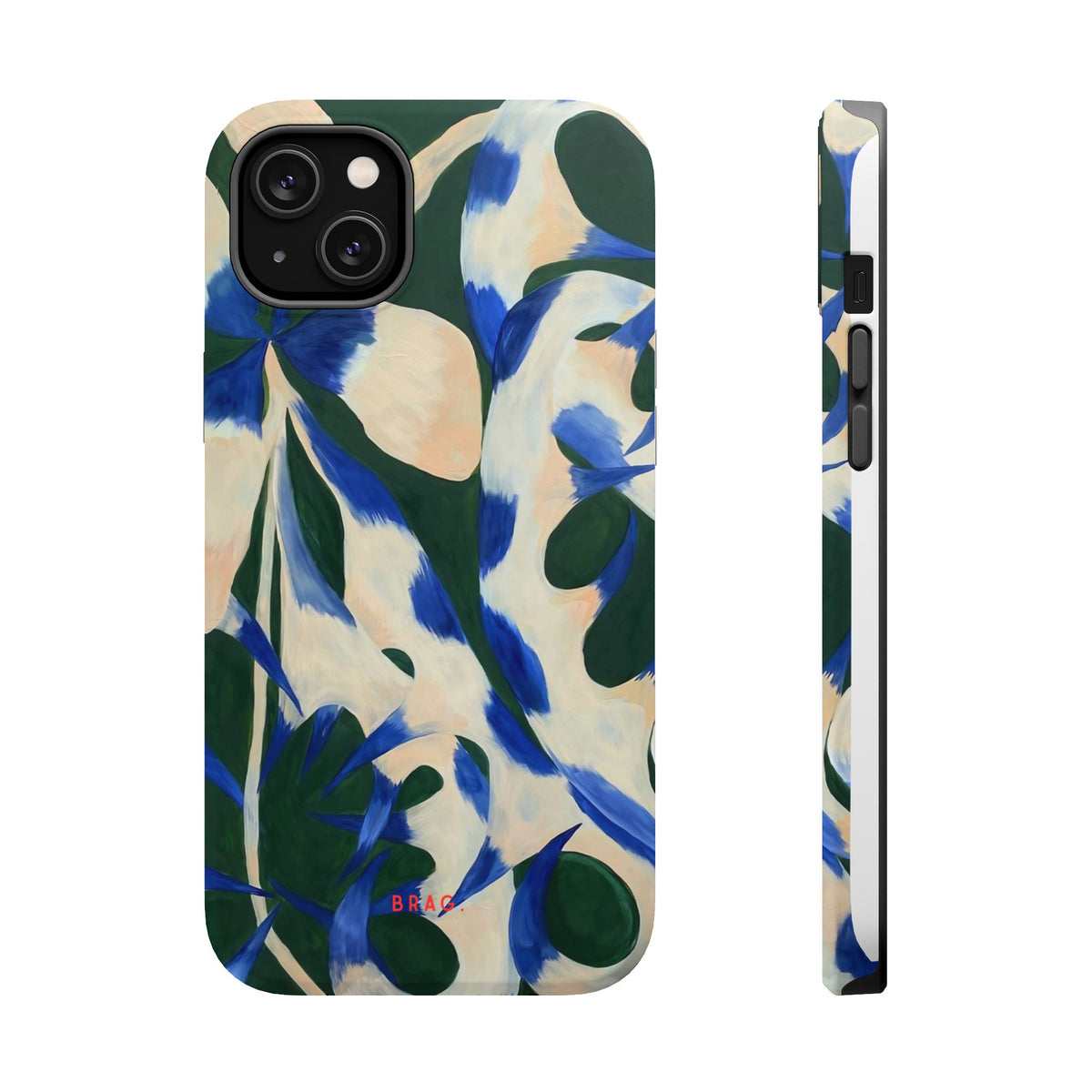 Blue Garden Magnetic Impact-Resistant Phone Case