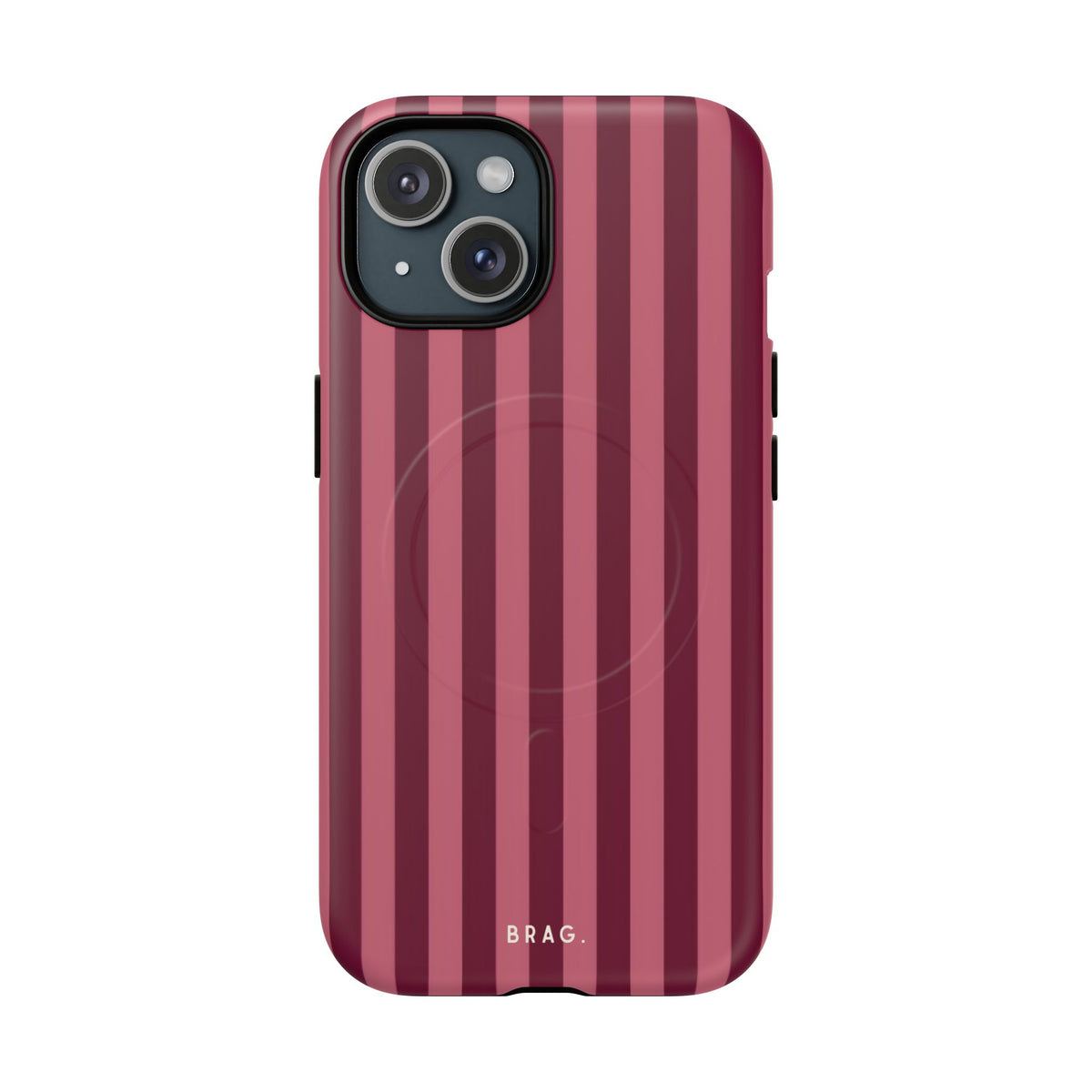 Hot Pink MagSafe Tough Phone Case — Magnetic Protective Cover