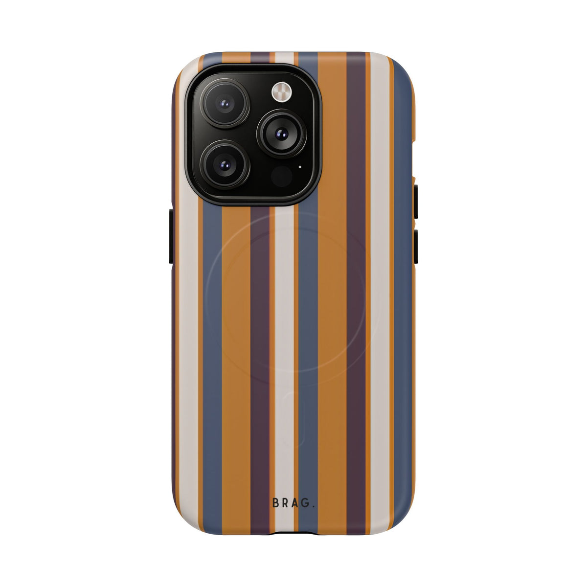 Sunset Stripe MagSafe Tough Phone Case — Magnetic Protective Cover