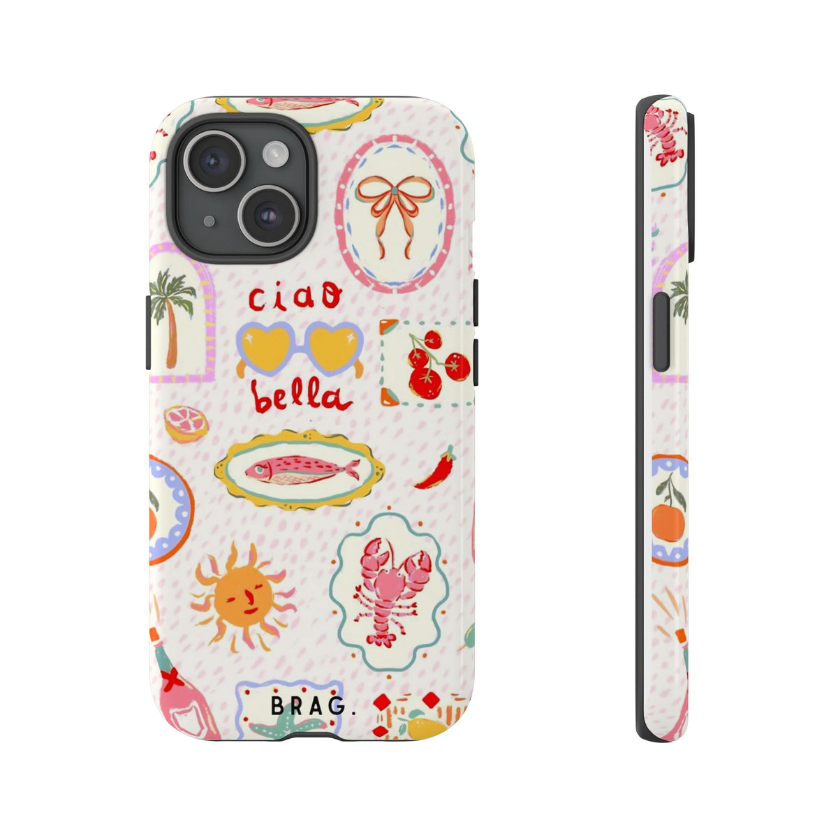 Ciao Bella Tough Phone Case – Shockproof Protective iPhone Cover