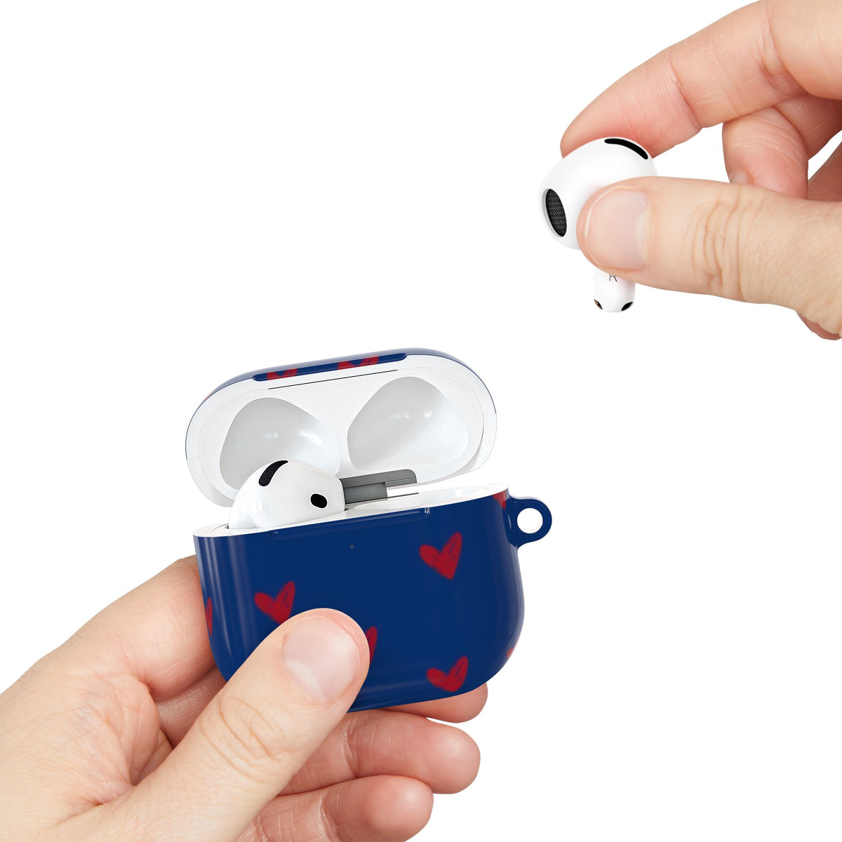 Blue Flirt AirPod Case – Slim Protective Charging Case