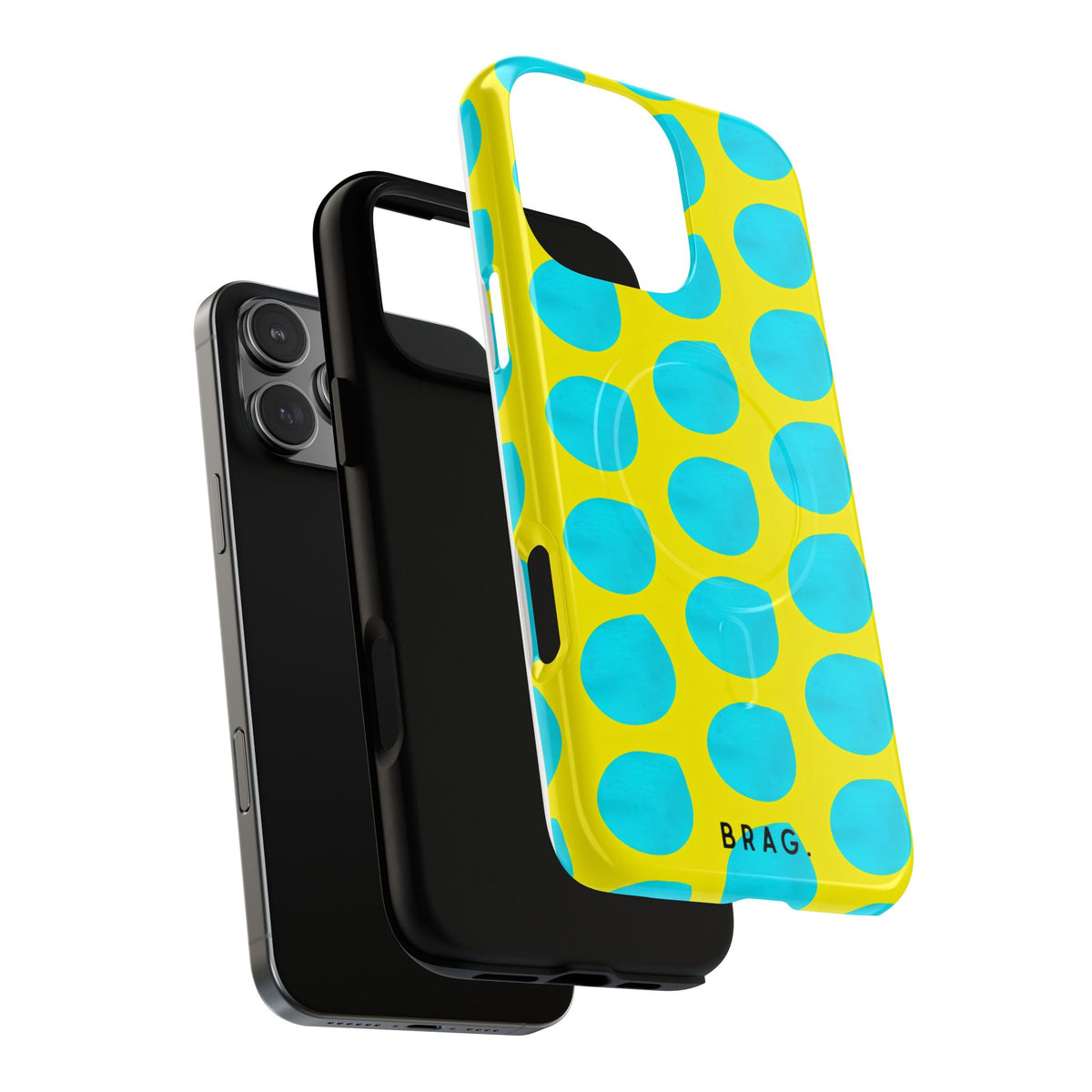 Blueberry Pop MagSafe Tough Phone Case — Magnetic Protective Cover