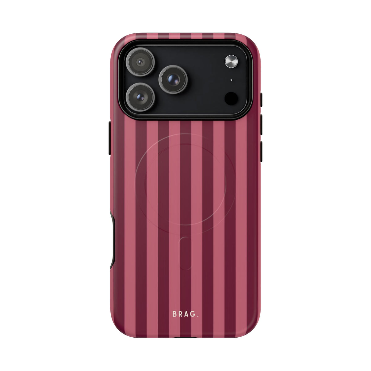 Hot Pink MagSafe Tough Phone Case — Magnetic Protective Cover