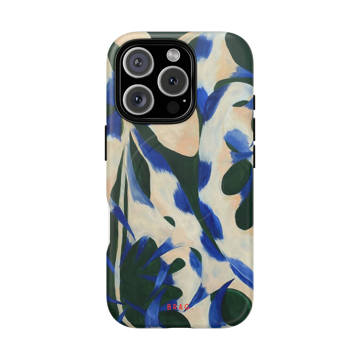 Blue Garden MagSafe Tough Phone Case — Magnetic Protective Cover