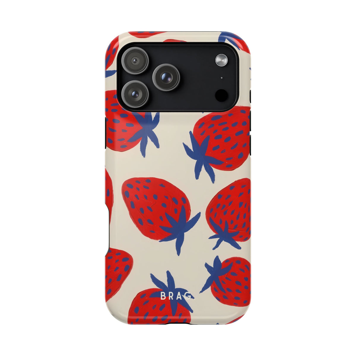 Strawberry Field Magnetic Impact-Resistant Phone Case