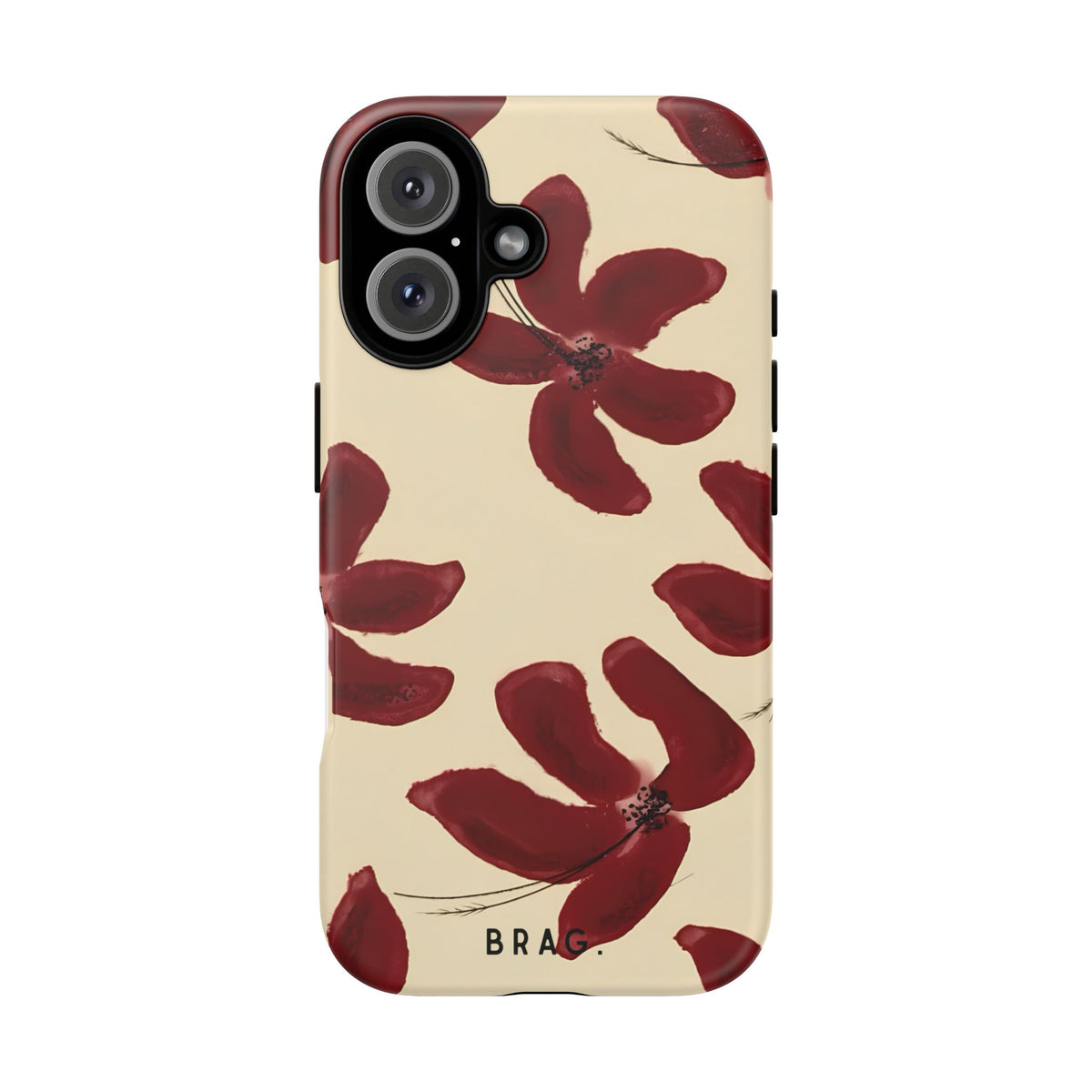 Cherry Bloom Tough Phone Case – Shockproof Protective iPhone Cover