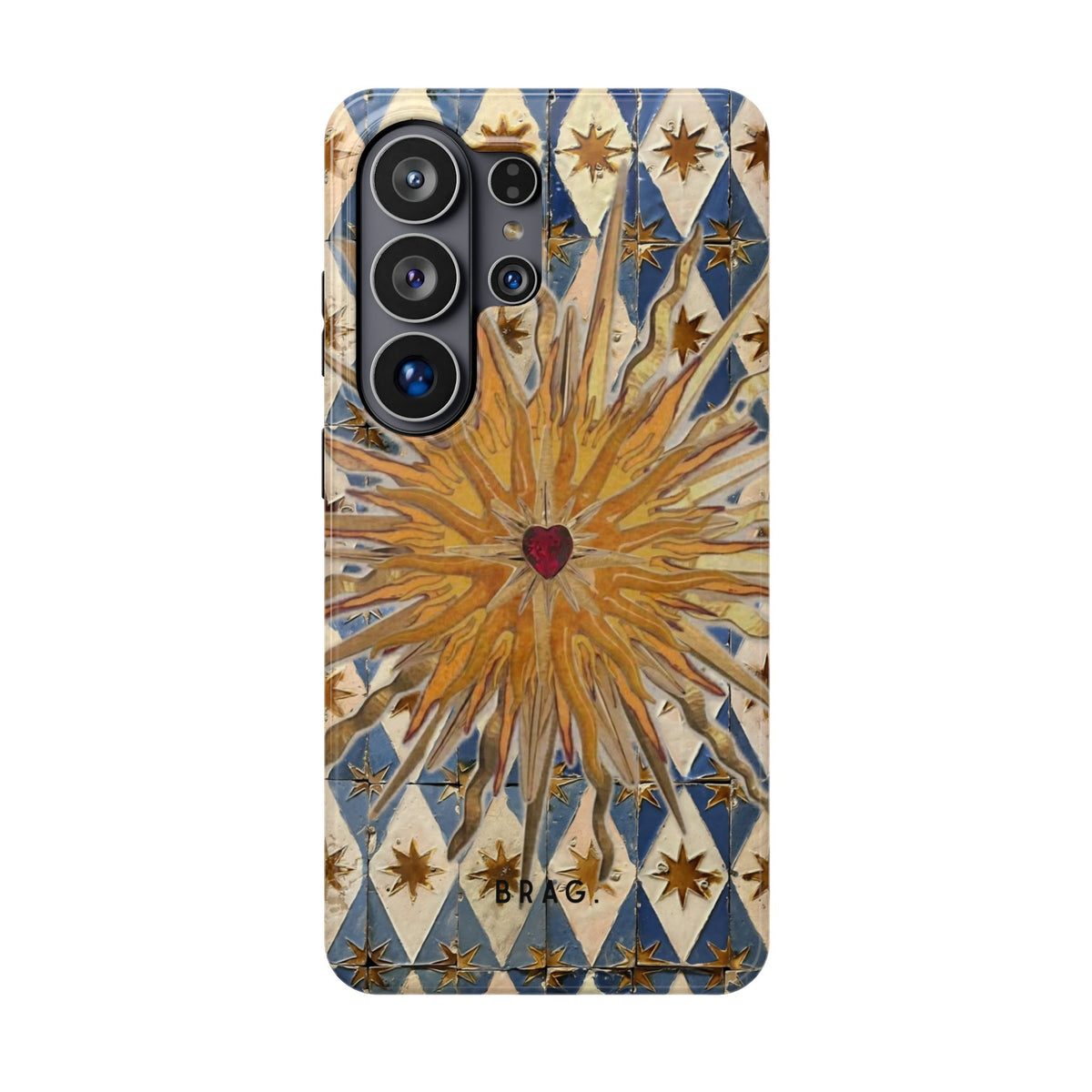 Fortune Heart Magnetic Impact-Resistant Phone Case