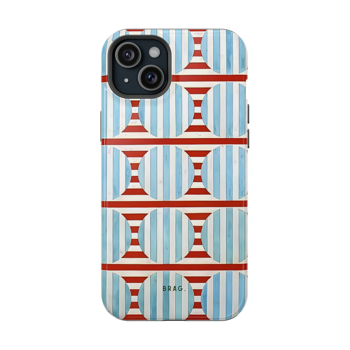 Riviera Stripe Magnetic Impact-Resistant Phone Case