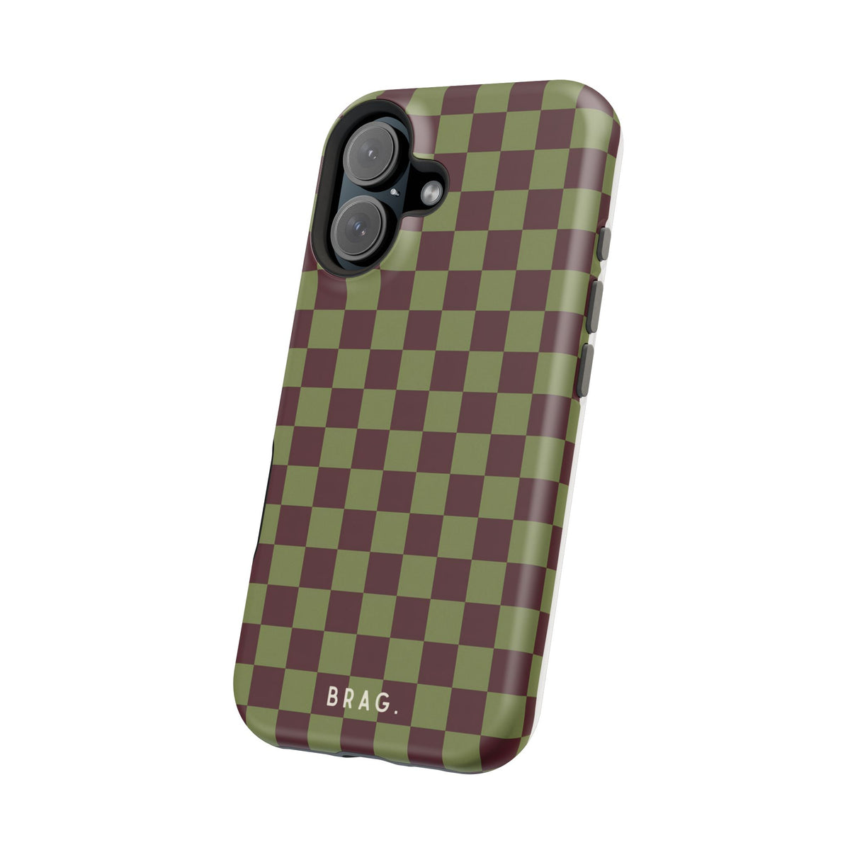 Lucky Check Magnetic Impact-Resistant Phone Case
