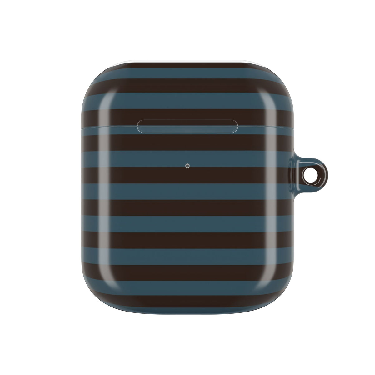 Seaside Stripe AirPod Case – Slim Protective Charging Case
